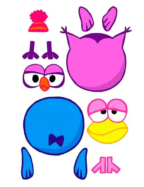 Аппликации для детей