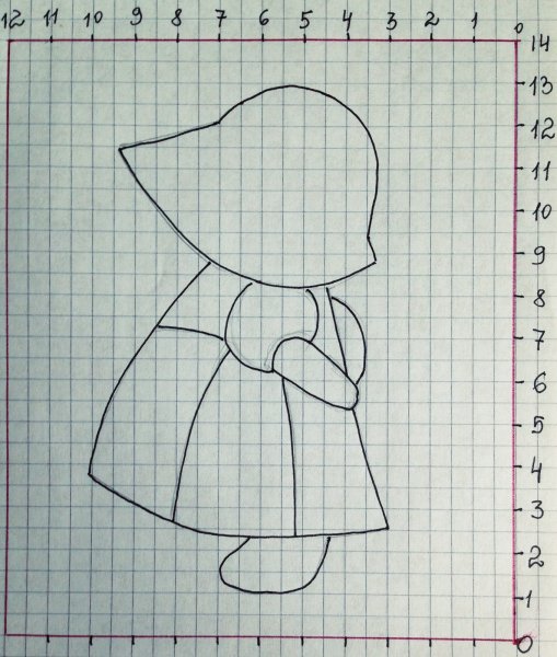 Аппликация крошка Сью шаблоны