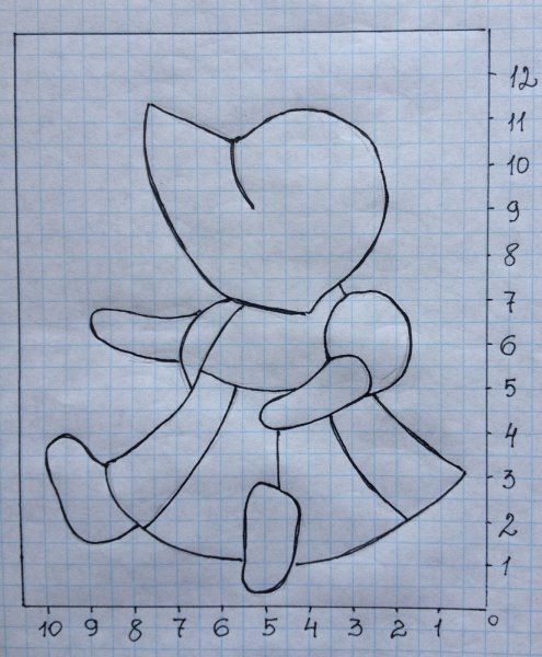 Крошка Сью аппликация