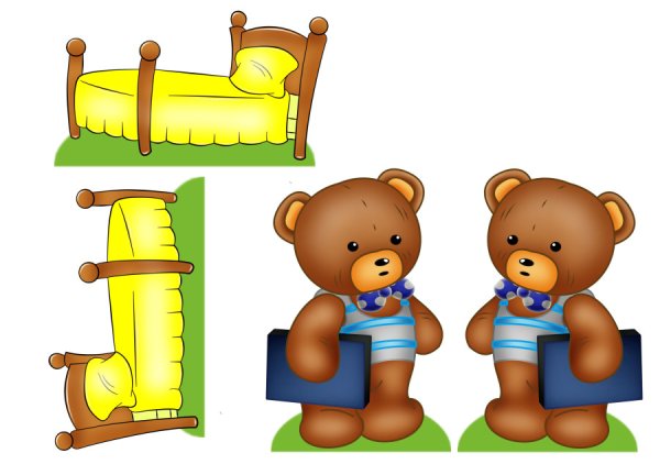 Персонажи сказки три медведя