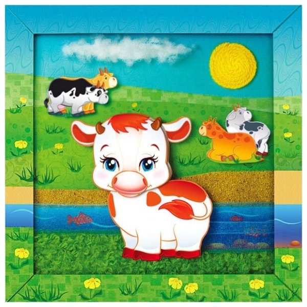 Корова творчество для малышей