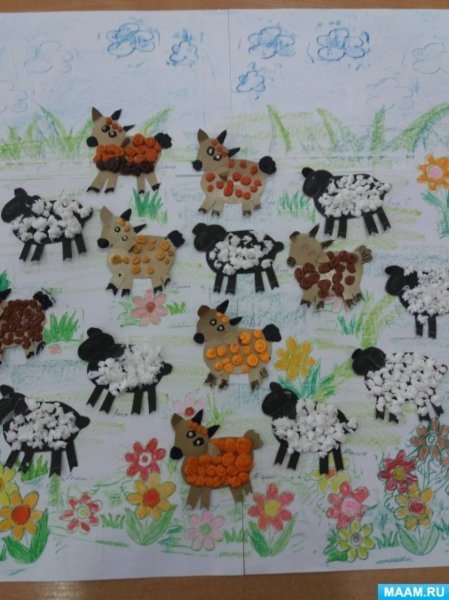 Рисование в средней группе на тему домашние животные