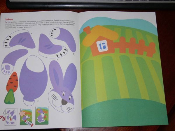 Кто в лесу живёт аппликация Лыкова