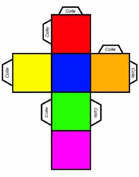 Кубик склеить