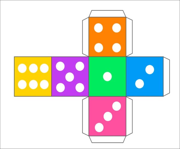 Куб развертка