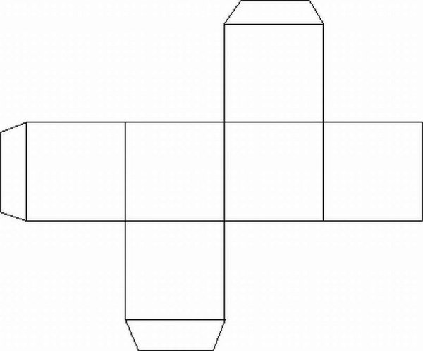 Как сделать развертку Куба