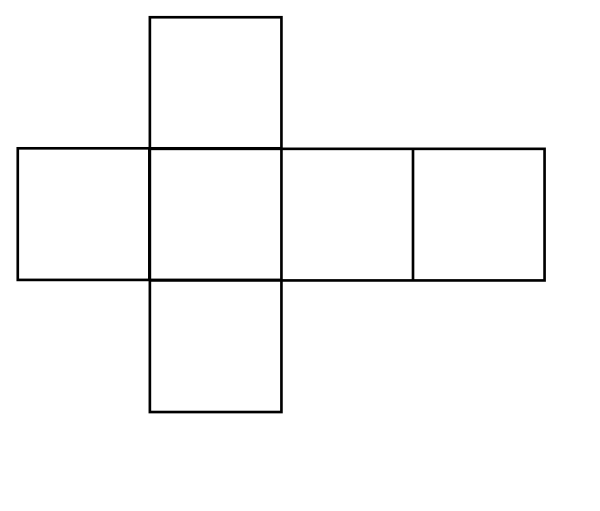 Развертка Куба для детей