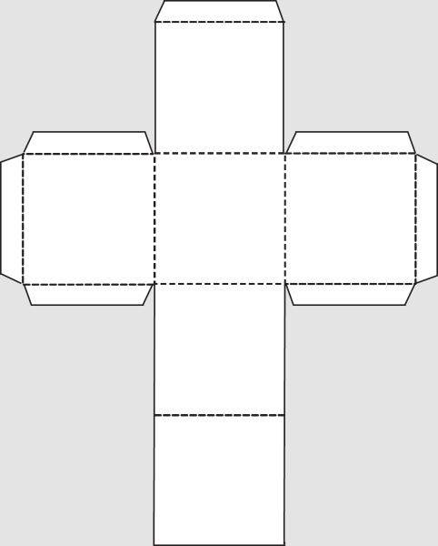 Развертка Куба 5 на 5