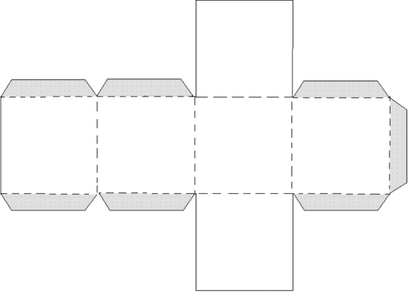 Развёртка Куба 4 на 4