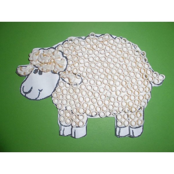 Аппликация Овечка