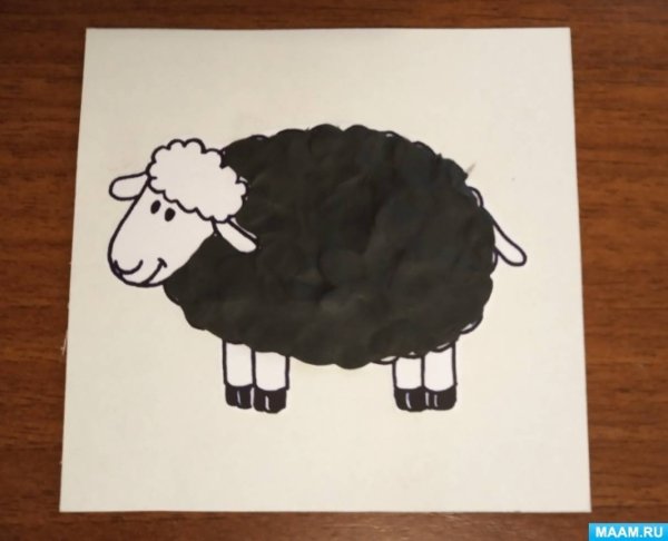Барашек поделка для детей