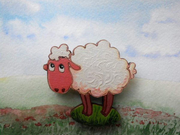 Поделка Овечка для детей
