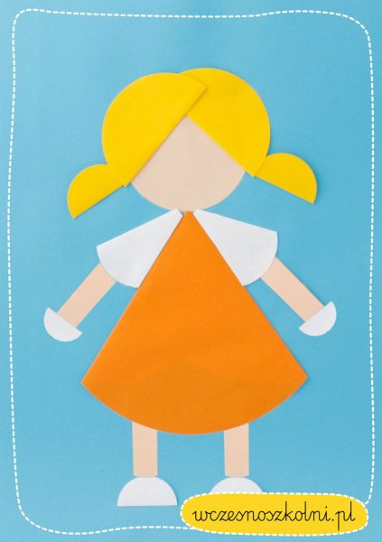 Аппликация человек