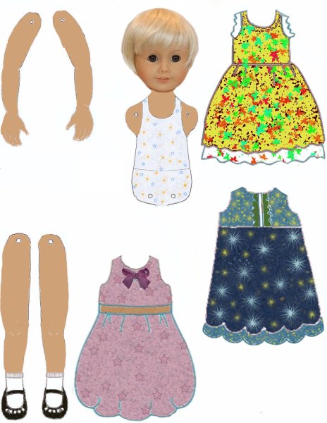 Аппликация куколка