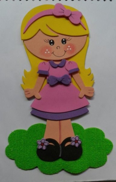 Аппликации для девочек