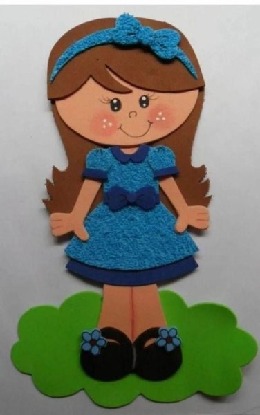 Аппликация из фоамирана