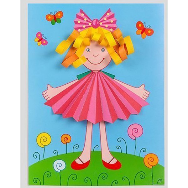 Аппликации для девочек