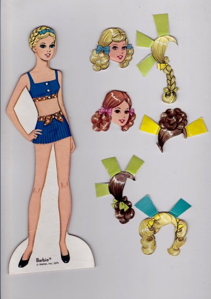 Бумажные куклы Барби