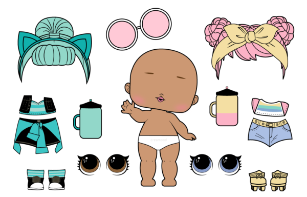 Бумажные куколки