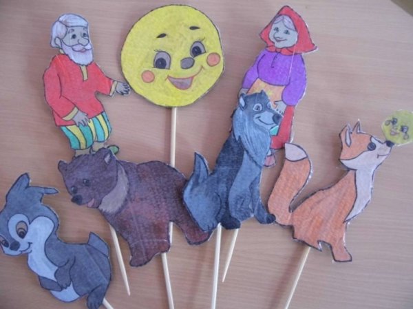 Кукольный театр на палочках