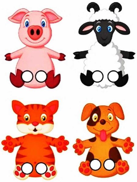 Фигурки для пальчикового театра