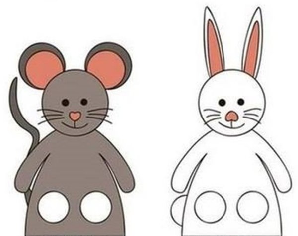 Пальчиковые куклы из бумаги