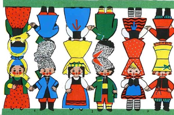 Аппликация на тему театр