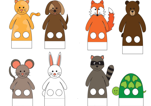 Фигурки для пальчикового театра