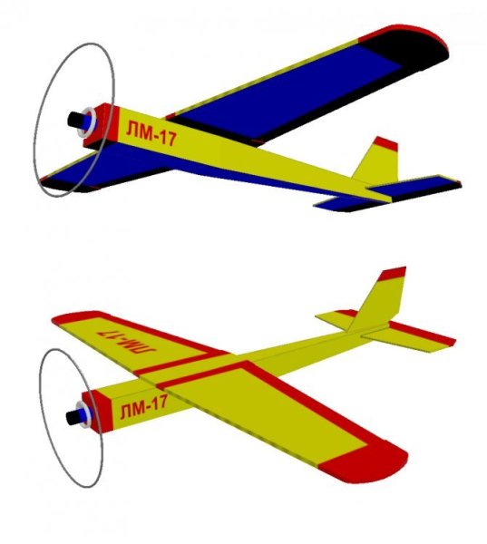 Чертежи радиоуправляемого самолета лм-19