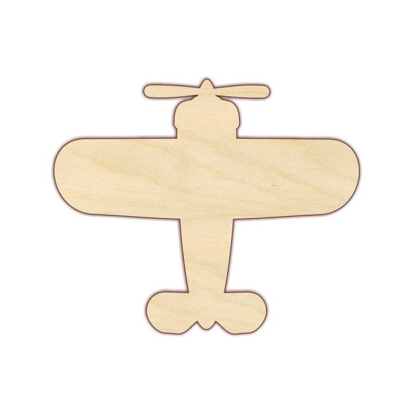 Самолет трафарет для пряника