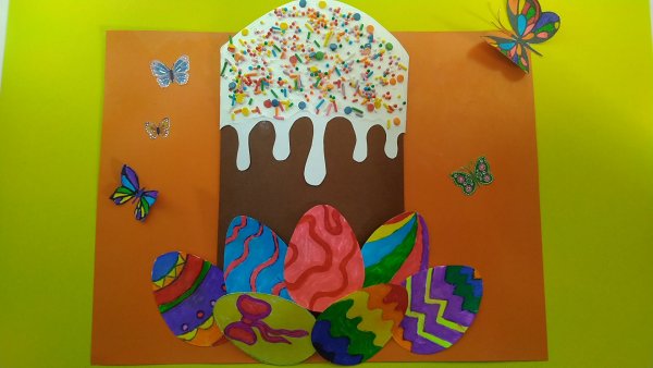 Аппликация к Пасхе