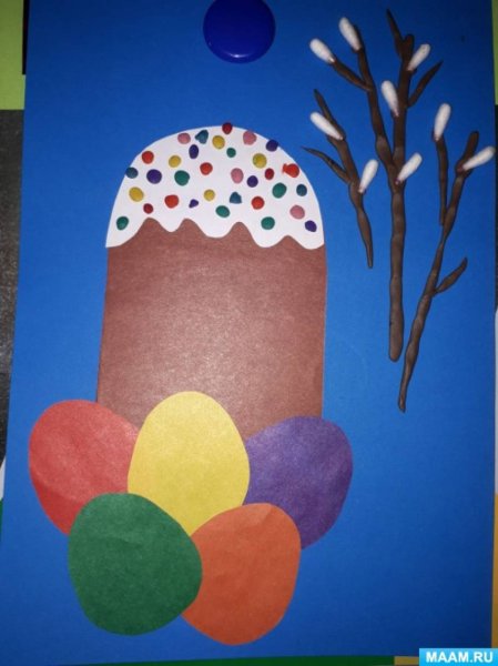 Аппликация к Пасхе