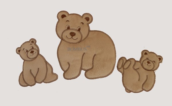 Аппликация Медвежонок