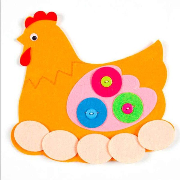 Пасхальная Курочка из фетра