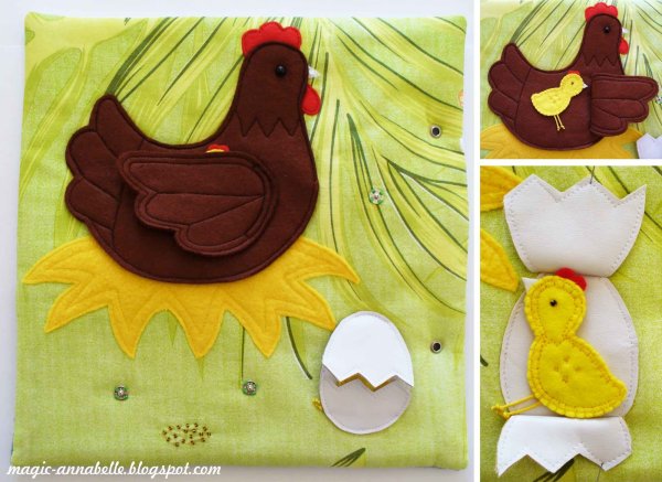 Цыпленок из ткани