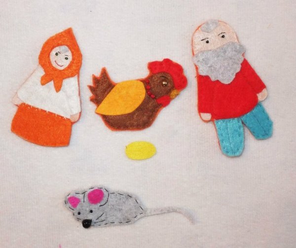 Фетровый театр Курочка Ряба с детьми