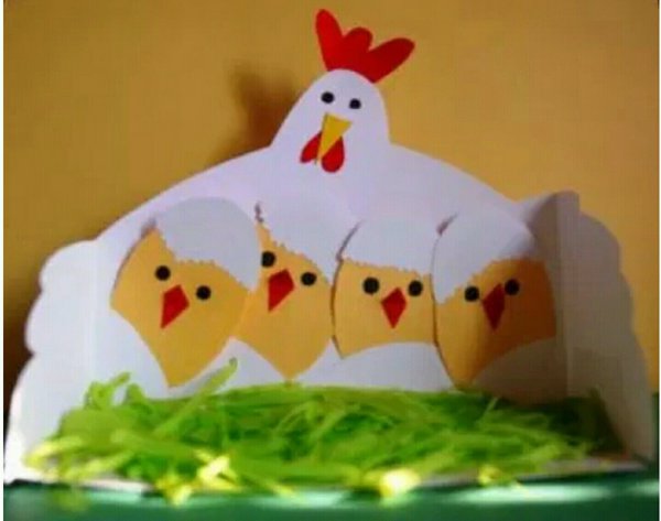 Поделка Курочка