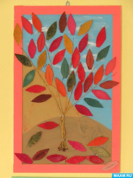 Осенняя аппликация