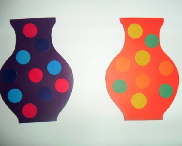 Рисование вазы в старшей группе