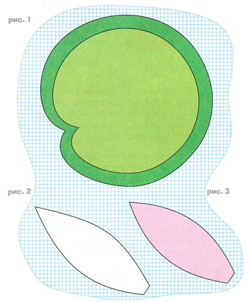 Кувшинка для вырезания