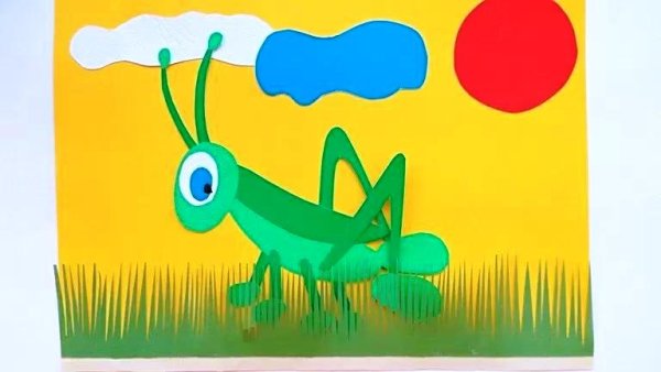 Летняя аппликация