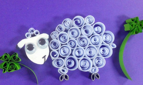 Квиллинг из бумаги для детей