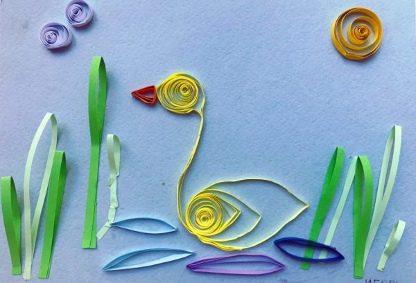 Аппликация квиллинг