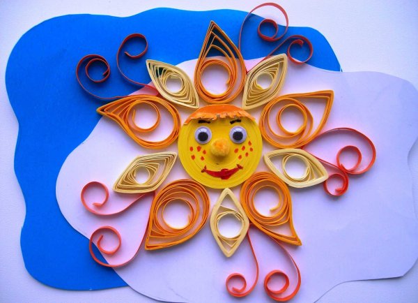 Квиллинг для детей детского сада