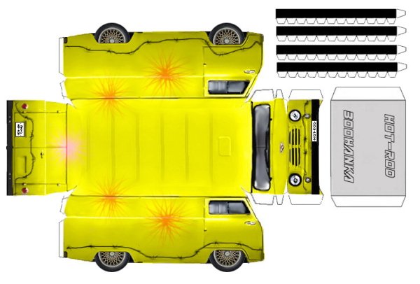 Развертка ВАЗ 2107