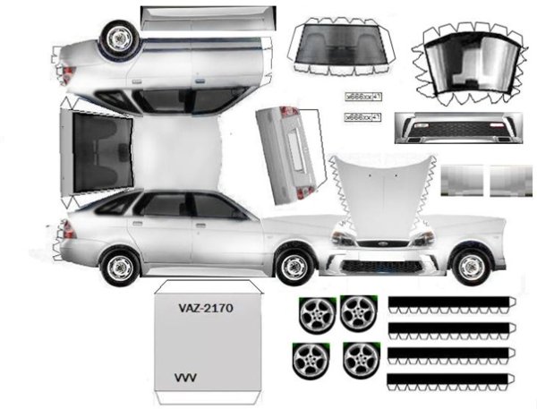 Машины для склейки ВАЗ 2110