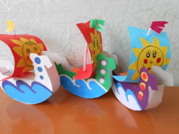 Поделка Ладья для детей