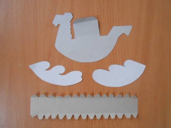 Ладья аппликация для детей