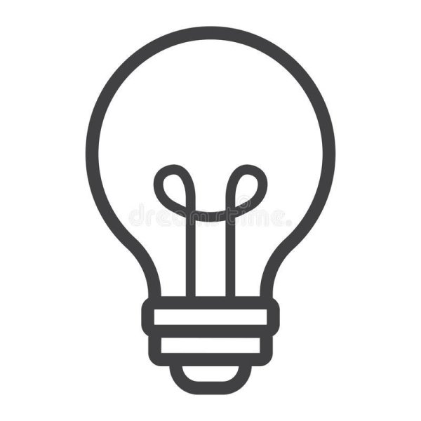 Лампа силуэт