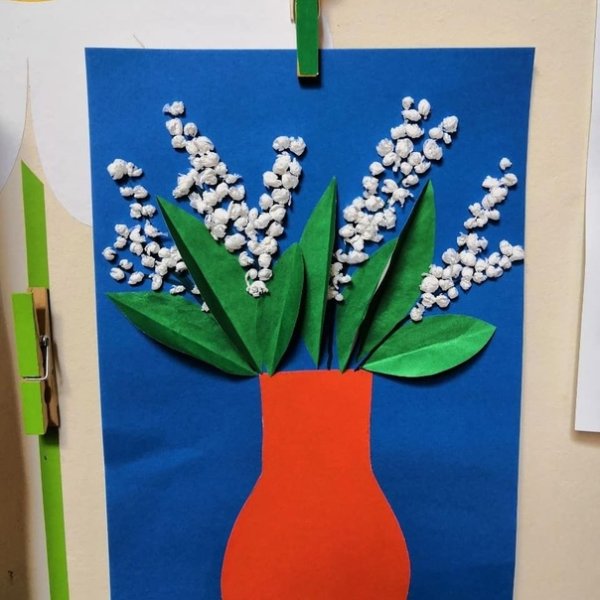 Весенняя аппликация